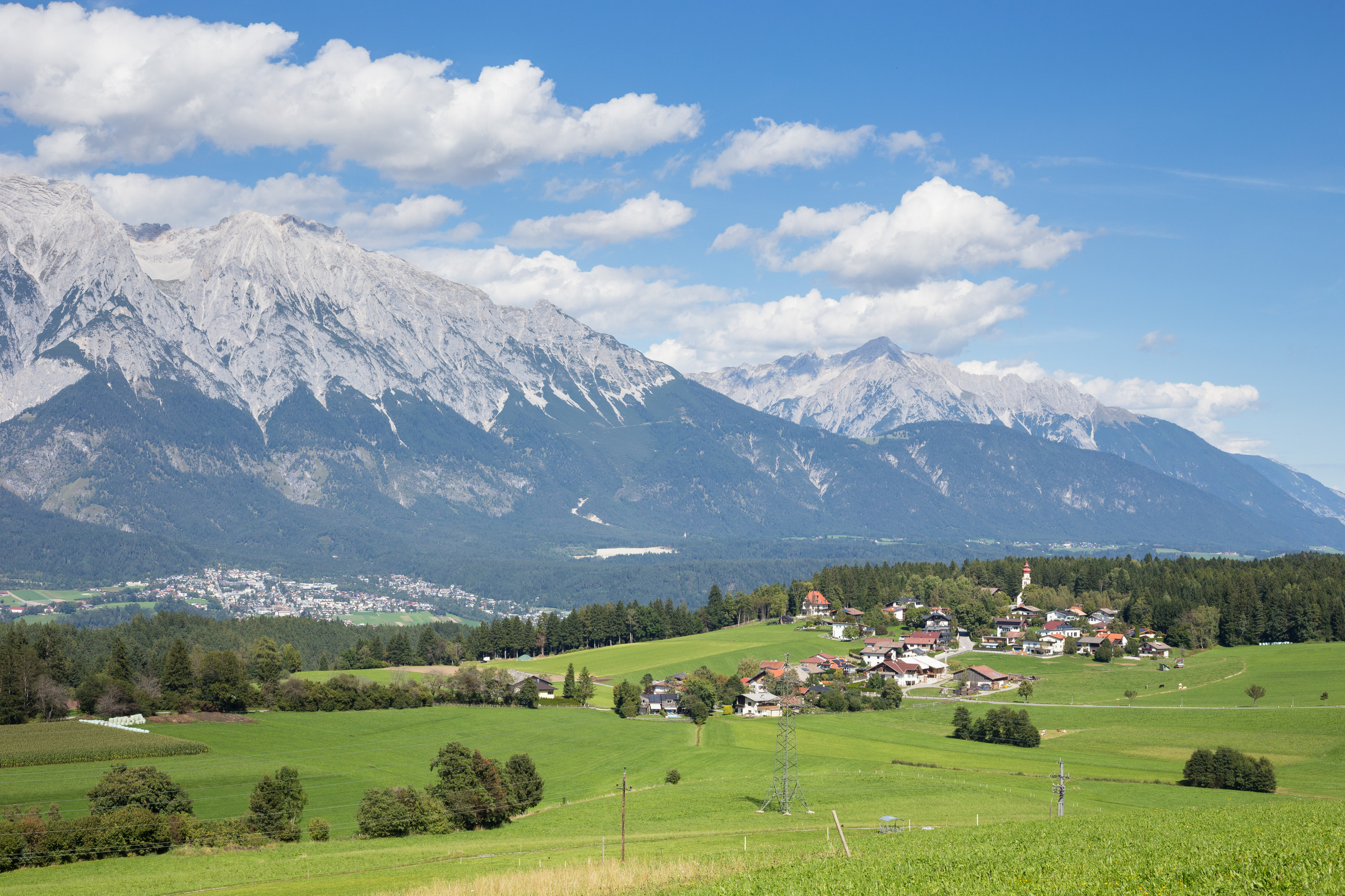 zAusblick auf Rinn bei Innsbruck